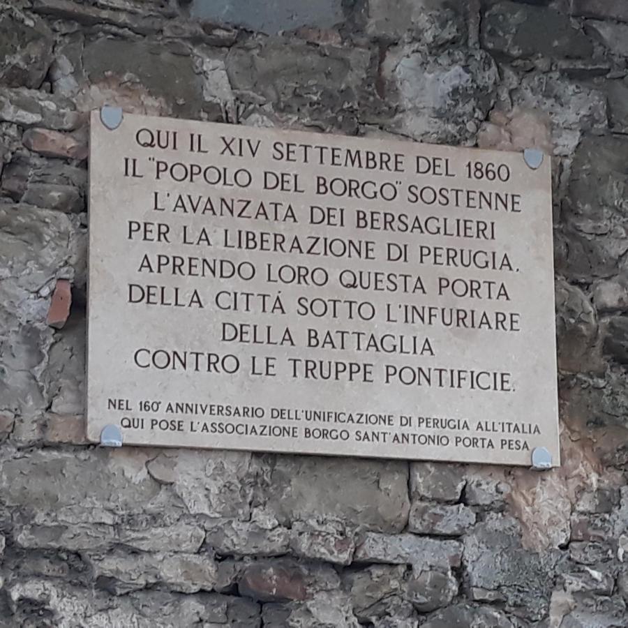 La Casa Dei Bersaglieri Daire Perugia Dış mekan fotoğraf